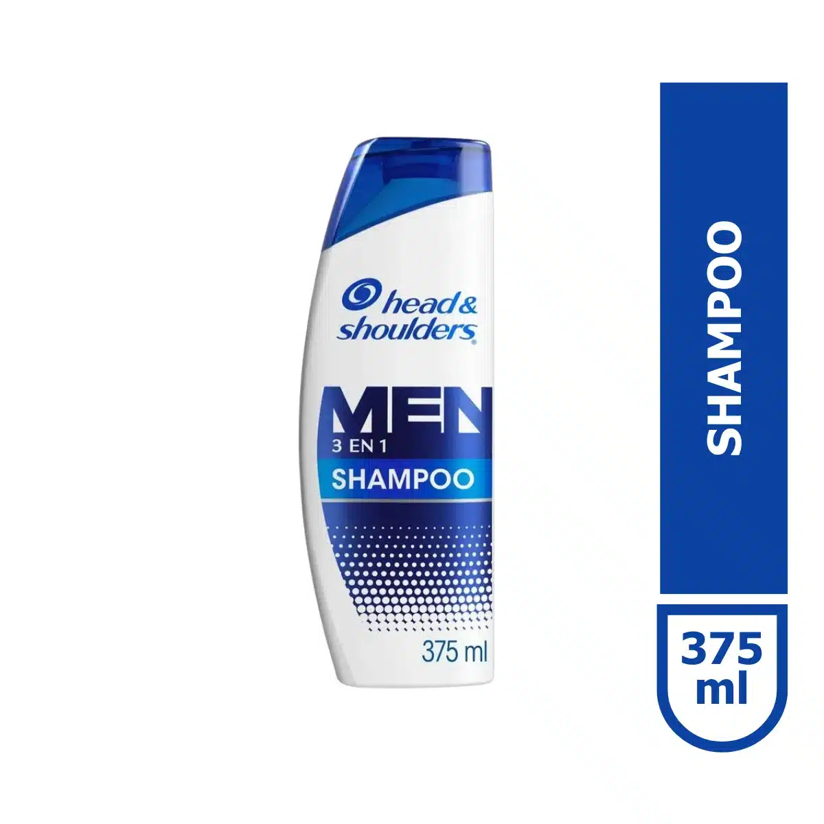 Shampoo HEAD & SHOULDERS 3 en 1 Men frasco 375ml