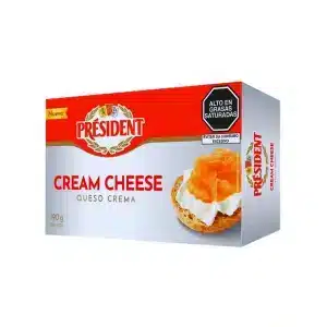 Queso  Crema  Importado PRÉSIDENT Caja 190 gr