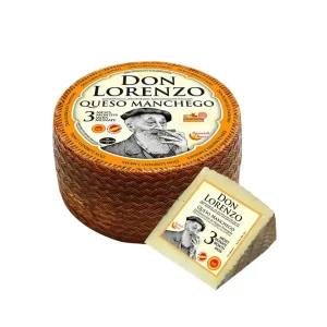 Queso Manchego de Oveja DON LORENZO Corte x 150 gr